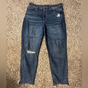 American Eagle ripped stretch jeans